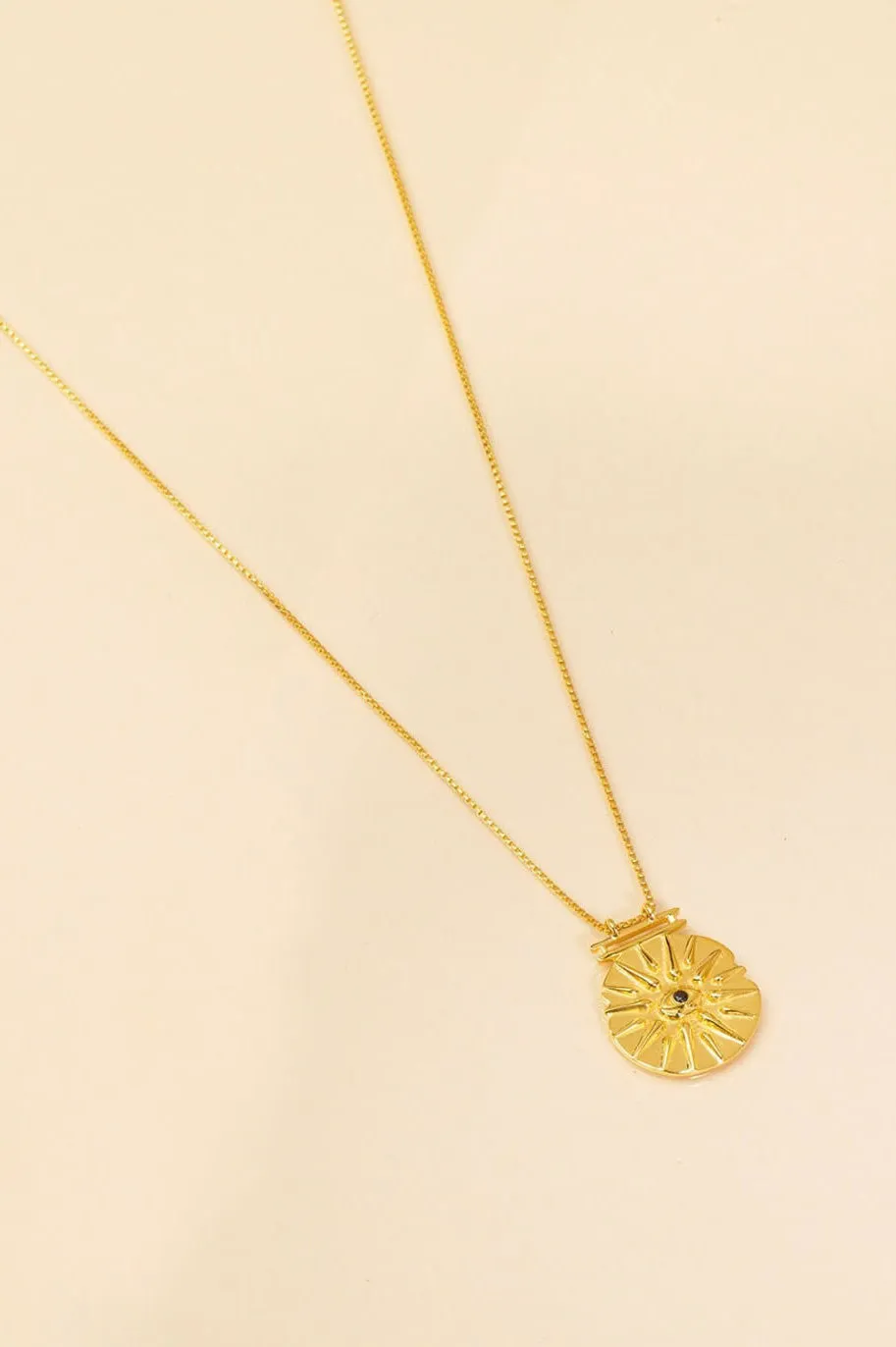 Une A Une Horus Medallion Necklace