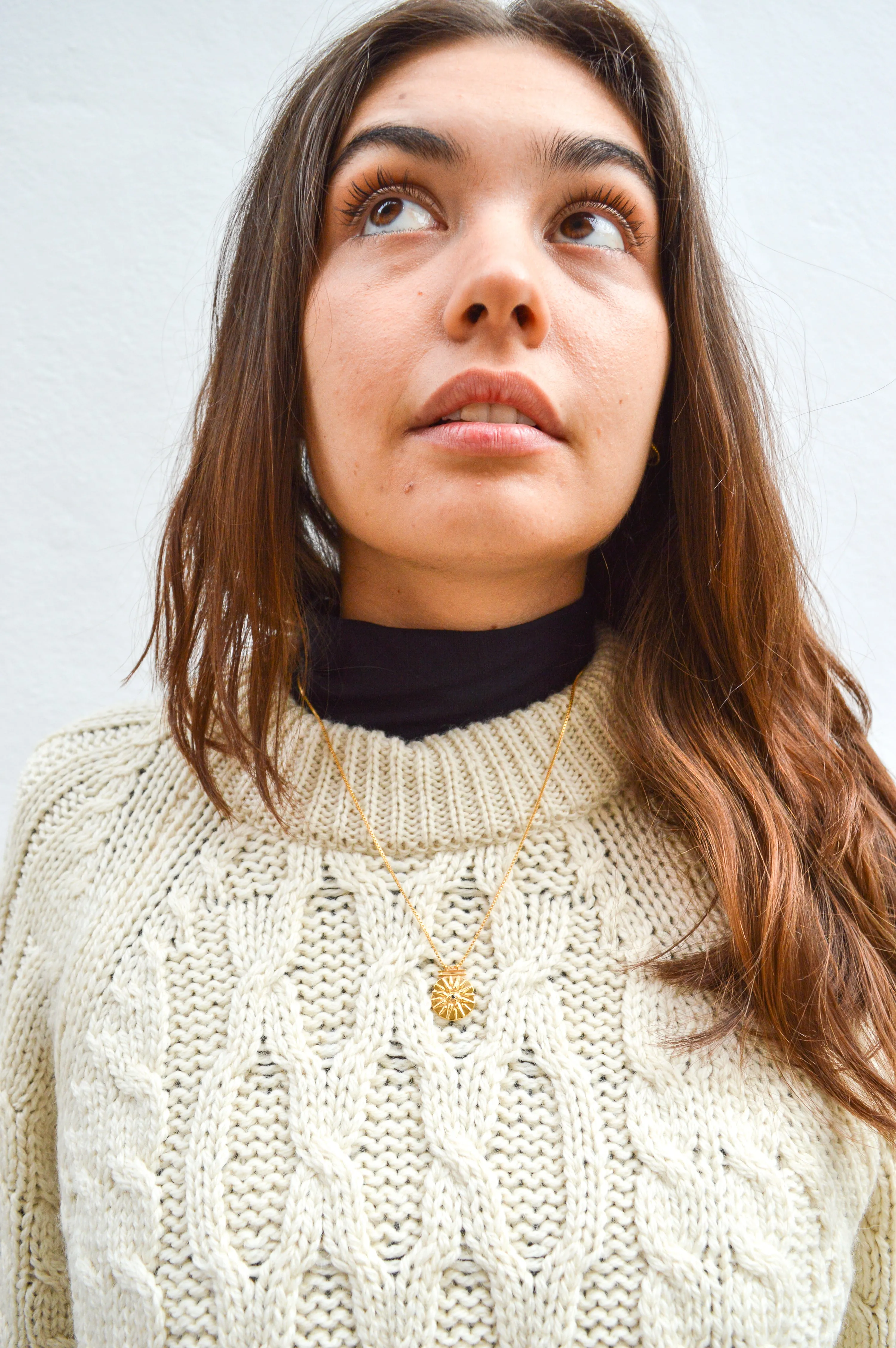 Une A Une Horus Medallion Necklace
