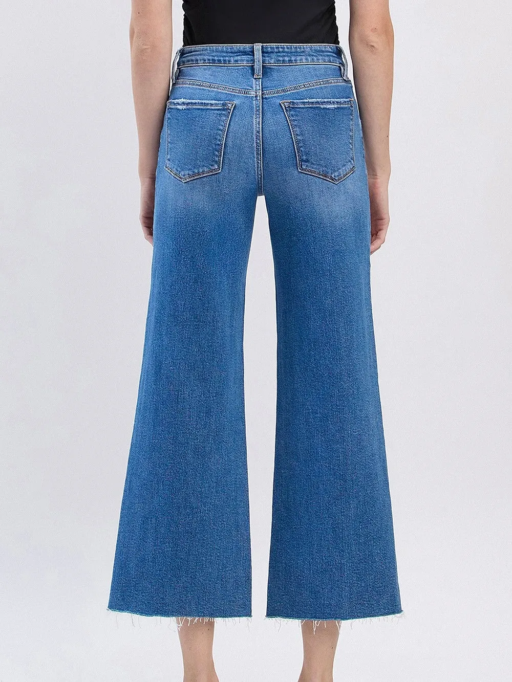 Vervet : Olivia High Rise Twist Wide Leg