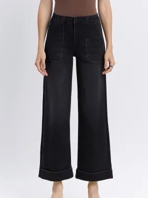 Vervet : Super Soft Baggy Wide Leg Jean