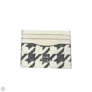 Wallet Designer By Coach, Size: Small