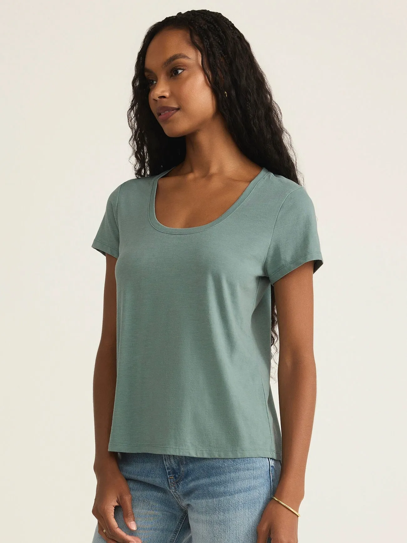 {Z Supply} Anywhere Scoop Tee