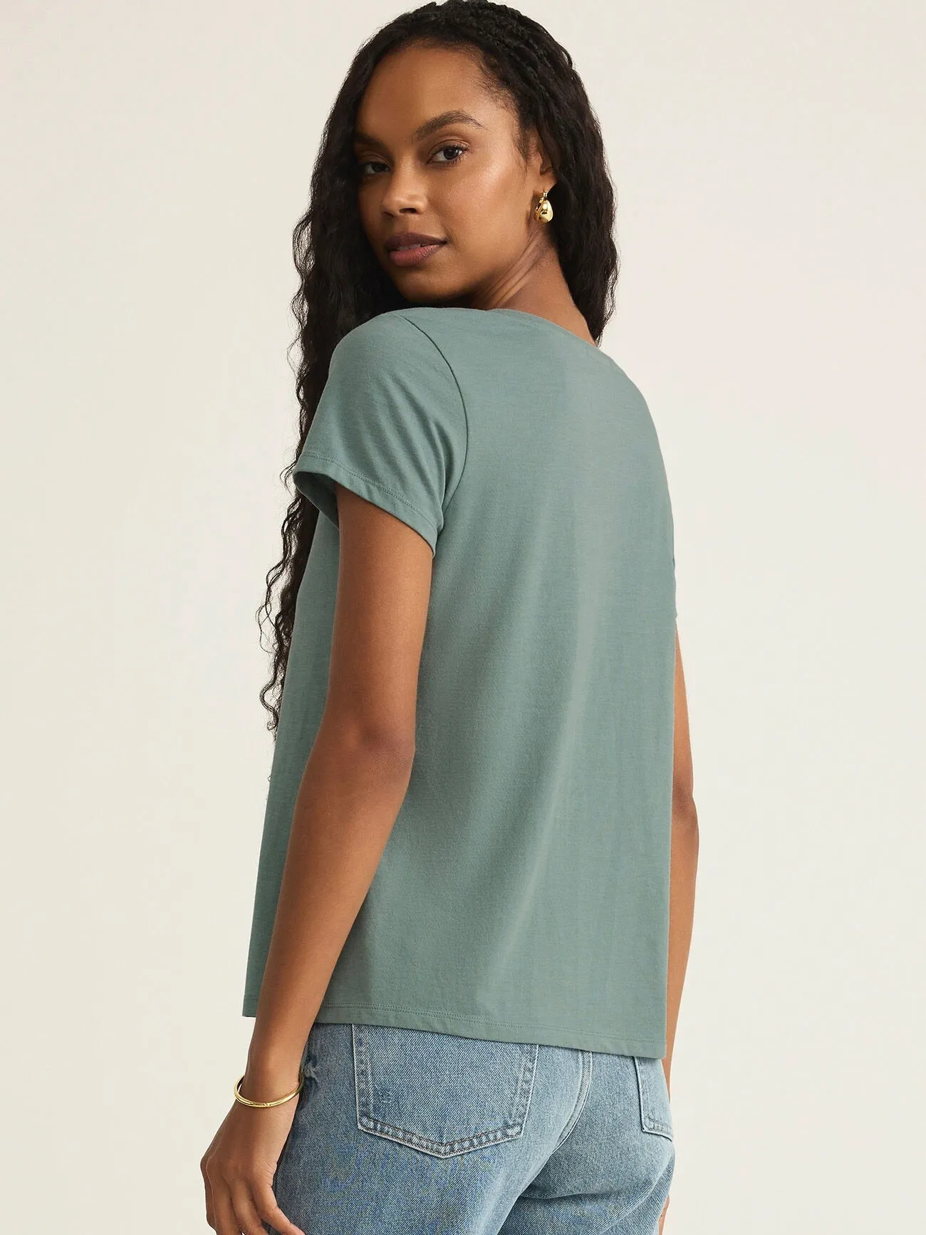 {Z Supply} Anywhere Scoop Tee
