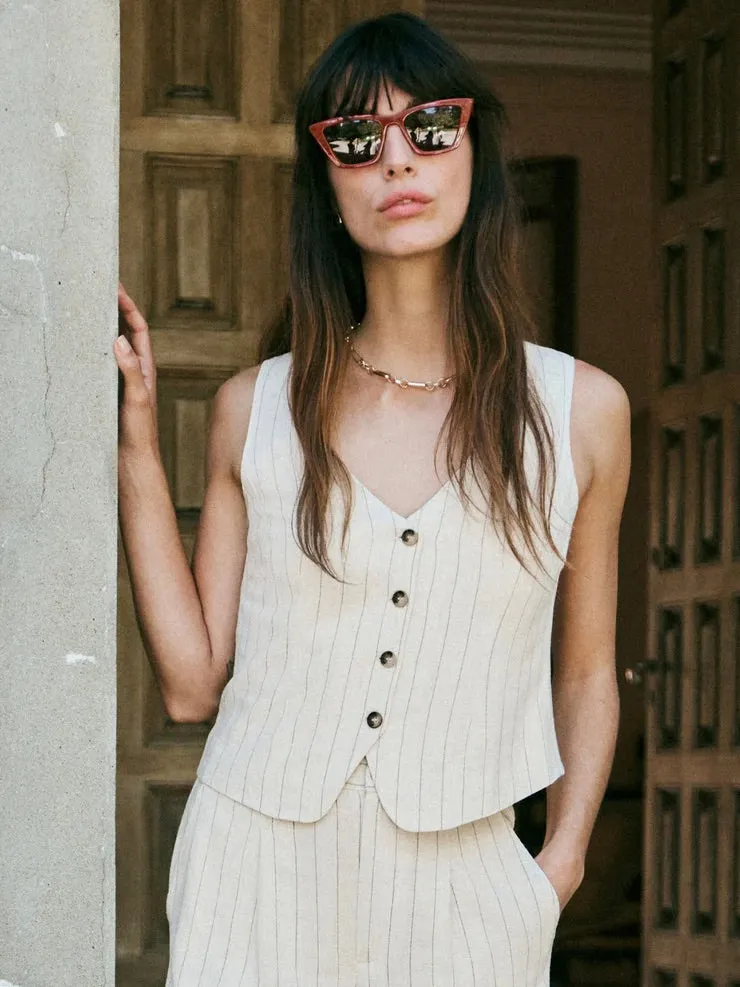 {Z Supply} Belfort Pinstripe Vest