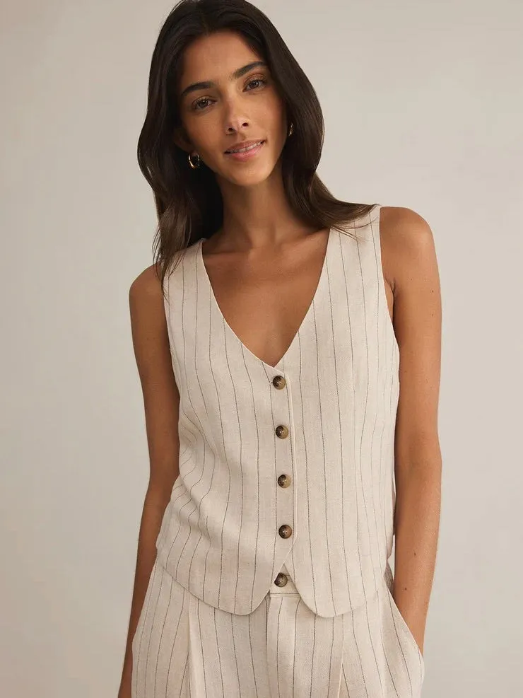 {Z Supply} Belfort Pinstripe Vest
