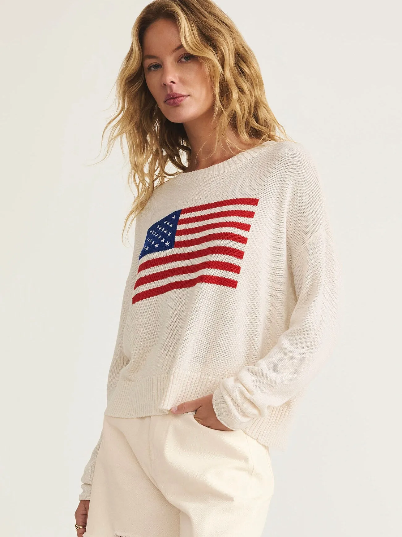 {Z Supply} Sienna Patriot Sweater