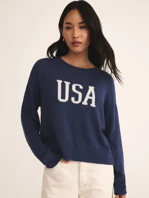 {Z Supply} Sienna USA Sweater