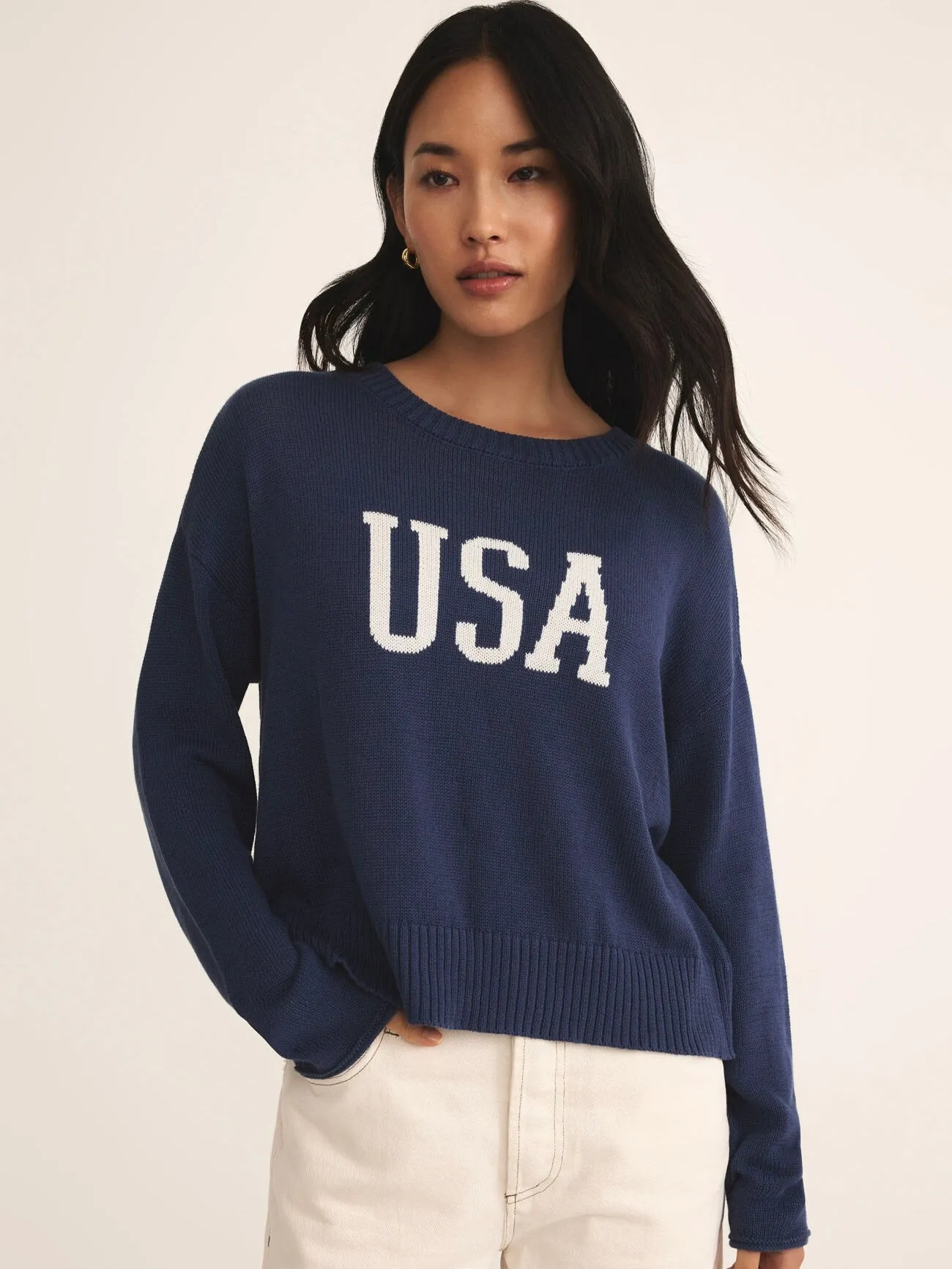 {Z Supply} Sienna USA Sweater