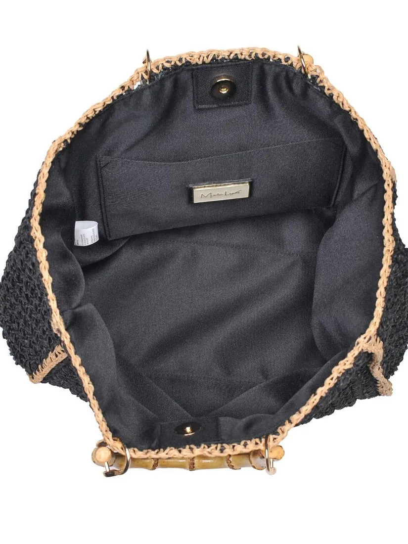 Zarina Woven Satchel