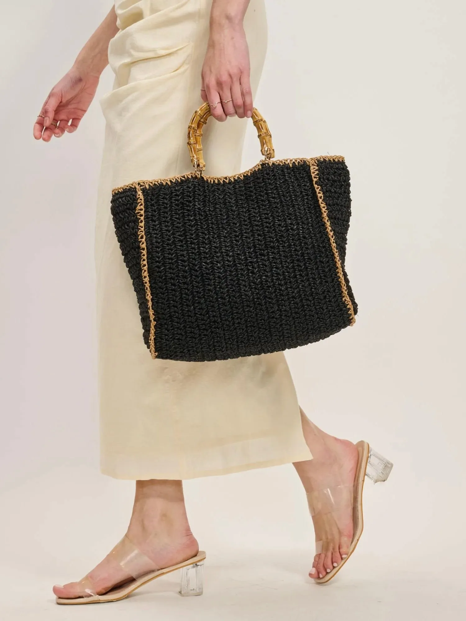 Zarina Woven Satchel